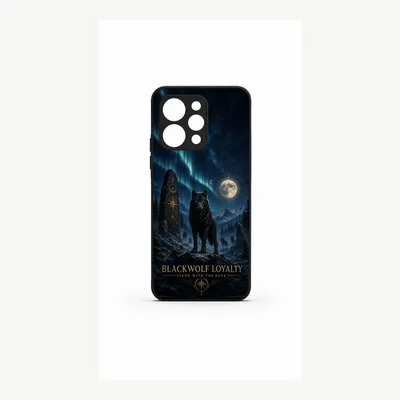 Produktbild von Xiaomi Redmi Note 12 4G Hülle Handyhülle Schutzhülle Case mit Wolf Motiv – LUNØIR ©