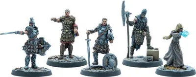 Zdjęcie produktu dla The Elder Scrolls: Call To Arms - Imperial Officers - Rozszerzenie do gry figurkowej - Edycja ENG