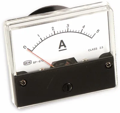 Produktbild von Drehspul-Einbauinstrument, 0...5 A-