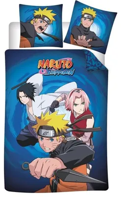 Productafbeelding van Naruto beddengoed, gemaakt van 100% katoen. Zacht, duurzaam en huidvriendelijk