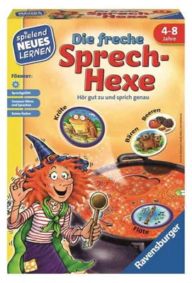 Produktbild von Ravensburger Spielend Neues Lernen Sprachförderspiel Freche Sprech-Hexe 24944