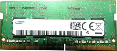 Produktbild von Samsung M471A1K43CB1-CTD, 8 GB, 1 x 8 GB, DDR4, 2666 MHz, 260-pin SO-DIMM, Schwarz, Grün