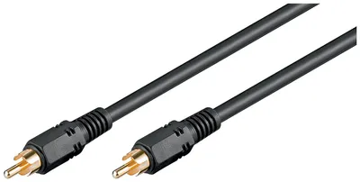 Obrázek produktu pro Koaxiální digitální audio kabel, Cinch S/PDIF, dvojité stínění