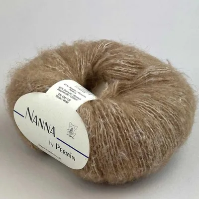 Immagine prodotto di Nanna by Permin – Filato color naturale (alpaca, cotone, merino) (08 cammello chiaro)