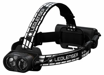 Produktbild von Ledlenser H19R Signature Stirnlampe schwarz, bis 4000 Lumen, 330m Leuchtweite, 374g, bis zu 20 Std Laufzeit, IP68, wiederaufladbar