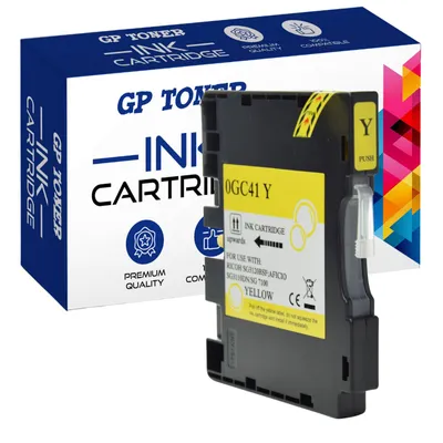 Zdjęcie produktu dla Tusz do Ricoh Aficio SG2100n SG3100 Series SG3110dn SG3120BSFNw Żółty