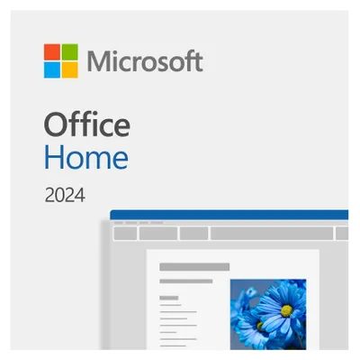 Productafbeelding van Microsoft Office Home 2024, kantoorpakket, volledige versie, 1 licentie, elektronische software download (ESD), downloadbaar, compatibel met Windows 10 en Windows 11
