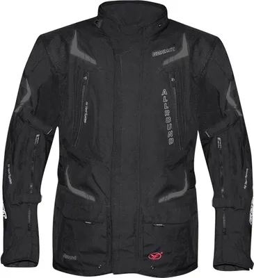 Produktbild von Germot Damen Motorrad Jacke Textiljacke Allround Schwarz-52