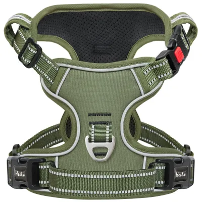 Image de Harnais anti-traction réglable - Vert, taille L