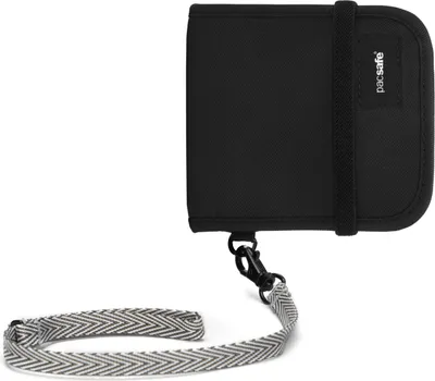 Produktbild von pacsafe Geldbörse RFIDsafe V100 Bifold Wallet Black schwarz