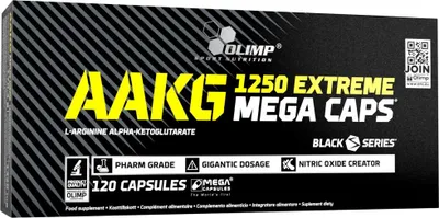 Produktbild von OLIMP AAKG 1250 EXTREME L-ARGININ AMINOSÄUREN STICKSTOFFMONOXID 120 Kapseln