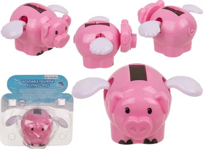 Produktbild von OOTB Bewegliche Figur Fliegendes Schwein