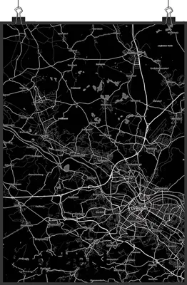 Produktbild von Mr. & Mrs. Panda Bild Radebeul DIN A5 - Geschenk, Wandbild, Stadt, Plakat, Wanddekoration, Dorf Karte Landkarte Map Stadtplan, drucke, Kunstdruck