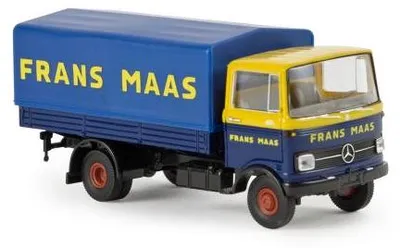 Produktbild von Brekina LKW MB LP 608 Pritsche/Plane Frans Maas 48516