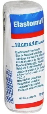 Productafbeelding van BSN Medical Elastomull Fixatiewindsel 10cm x 4m (1 stuk)