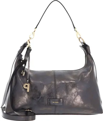 Produktbild von PICARD Leder Schultertasche Umhängetasche Favourite Shoulder Bag Meteorite blaugrau