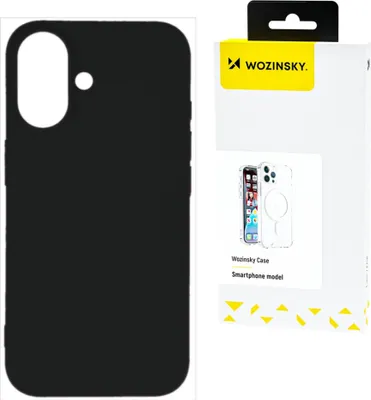 Obrázok produktu pre Silikónové puzdro Wozinsky pre Samsung Galaxy S24 Fe - čierne