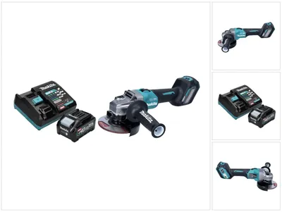 Imagen del producto de Amoladora angular a batería Makita GA 023 GM1 40 V máx. 125 mm sin escobillas XGT + 1 batería de 4,0 Ah + cargador