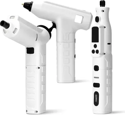 Produktbild von Gordon G970 Multifunktionales Akku-Werkzeugset – Schraubendreher, Heißklebepistole, Schleifmaschine 3-in-1