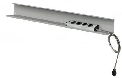 Produktbild von Kerkmann Move Kabelkanal 80,0 cm silber