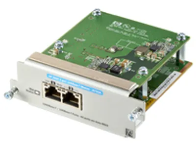 Produktbild von HPE 2920 2-port 10GBASE-T, 10 Gigabit Ethernet, Schnelles Ethernet, Gigabit Ethernet, 10,100,1000,10000 Mbit/s, HP 2920, 101,6 x 106,2 x 35,6 mm, 210 g