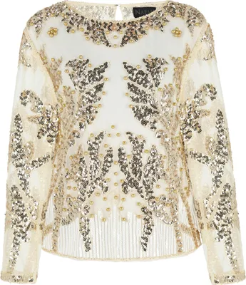 Produktbild von NAEMI damen bluse - gold, XS/S