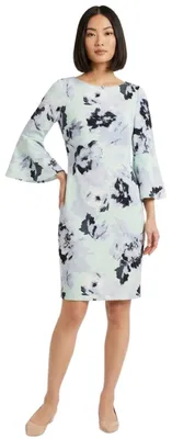 Image de Robe Calvin Klein pour femme, élégante, verte, taille M