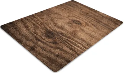 Produktbild von Stuhlunterlage Bürostuhlunterlage 120 cm x 90 cm Bodenmatte Bürostuhlunterlage - Bauholz
