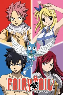 Produktbild von GB eye Quad, 1 Stück(e), FAIRY TAIL, Rechteck, Junge/Mädchen, Mehrfarbig, 61 x 91,5 cm