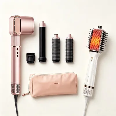 Productafbeelding van Sada hete luchtborstel GOMYTH V1 + multifunctioneel stylingapparaat JIMMY HF9, ionentechnologie, 1200 W/1300 W, voor styling en föhnen