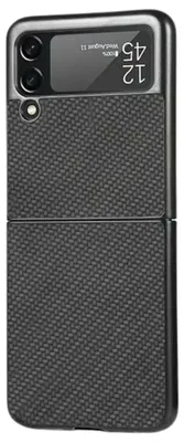 Productafbeelding van Beline Etui, carbon case, voor Samsung Galaxy Z Flip 6, zwart
