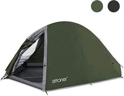 Produktbild von Famanu Campingzelt wasserdicht, leicht - Ideal für Garten-Camping, Kuppelzelt
