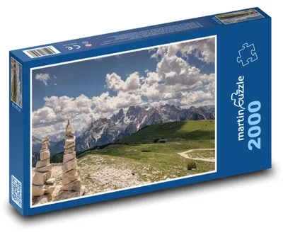 Produktbild von martinpuzzle - Puzzle 2000 Teile - Dolomiten