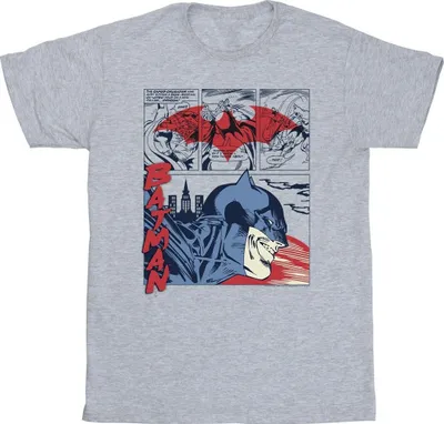 Produktbild von DC Comics - T-Shirt für Herren BI15250 (M) (Grau)