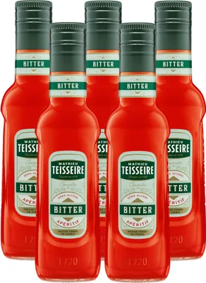 Zdjęcie produktu dla Syrop do napojów Mathieu Teisseire Bitter Aperitif 0,25 l (opakowanie 5 szt.)