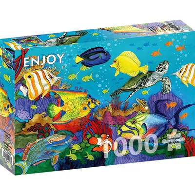 Obrázek produktu pro Puzzle 1000 dílků Enjoy – Podmořská duha