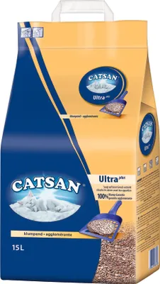 Produktbild von Catsan Ultra Plus Klumpstreu 15 Liter