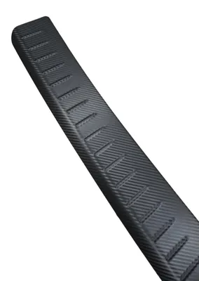 Immagine prodotto di Protezione per il bordo del portellone posteriore, effetto carbonio, per furgone VW T5, Transporter, Multivan, dal 2003 al 2015