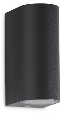 Produktbild von LED Außenleuchte Außenlampe 2xGU10 IP44 5 W anthrazit Metall Telefunken