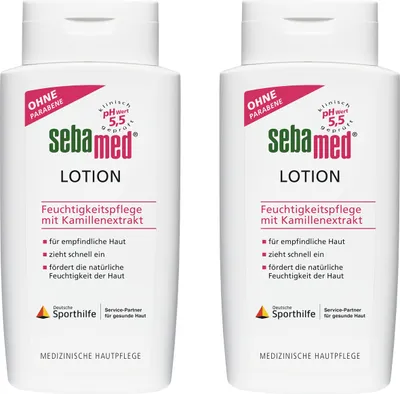 Zdjęcie produktu dla Sebamed balsam nawilżający z ekstraktem z rumianku 400ml 2-pak