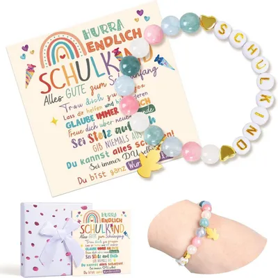 Productafbeelding van Armbanden, cadeau voor meisjes, schoolstart, 2025, groen