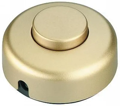Produktbild von inter BÄR 5062-010.01, Fußschalter, 1P, Kabelgebunden, Gold, IP20, 250 V