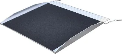Image de Rampes d'accès en aluminium pour fauteuils roulants, rampes d'accès pour fauteuils roulants et déambulateurs, 91 cm
