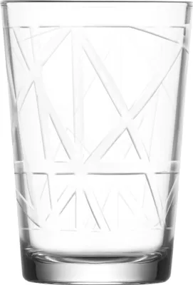 Zdjęcie produktu dla Linia szklana, LAV, szklana, do wody, 205 ml, 68x99 mm, opakowanie 6 szt.