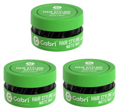 Produktbild von Gabri Pro - Hair Styling Matte Wax Matte Finish 3  x 150ml