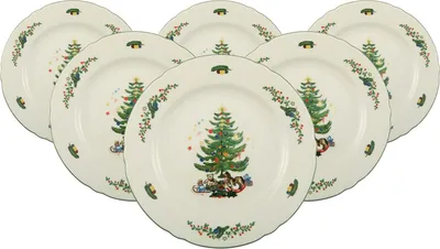 Produktbild von Seltmann Weiden Marieluise Weihnachten Frühstücksteller ø 20 cm 6er Set