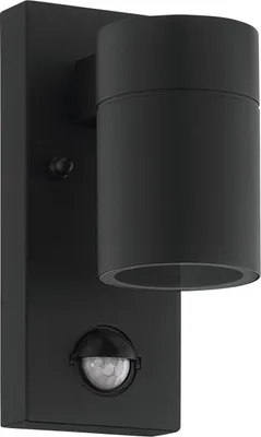 Produktbild von RIGA 5 Wand-/Deckenleuchte Lampe Beleuchtung - L6,5 x H16,5 x AL11 cm - schwarz - 1X2,8W inkl. - IP44
