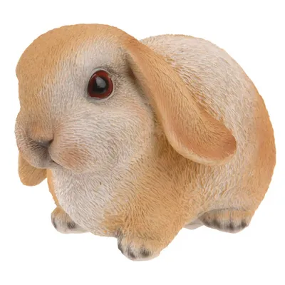 Image de Figurine Lapin sculpture décorative 16 cm jardin