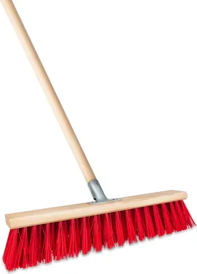 Produktbild von Straßenbesen Kehrbesen Saalbesen Besen Gartenbesen Besenbreite 40 cm mit Stiel 130 cm