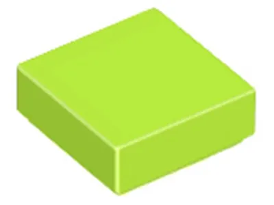 Produktbild von Lego® 1x1 Fliesen 3070 - 10 Stück Lime
